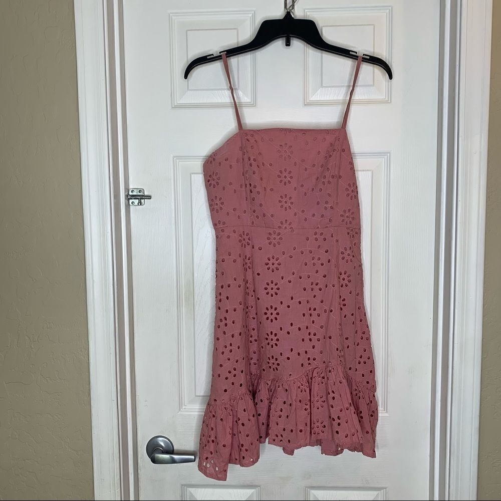Sunday Mi Amor Pink Blush Sundress Ruffles